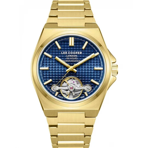 LEE COOPER Automatic με Χρυσό Μπρασελέ από Super-Metal LC08229.190