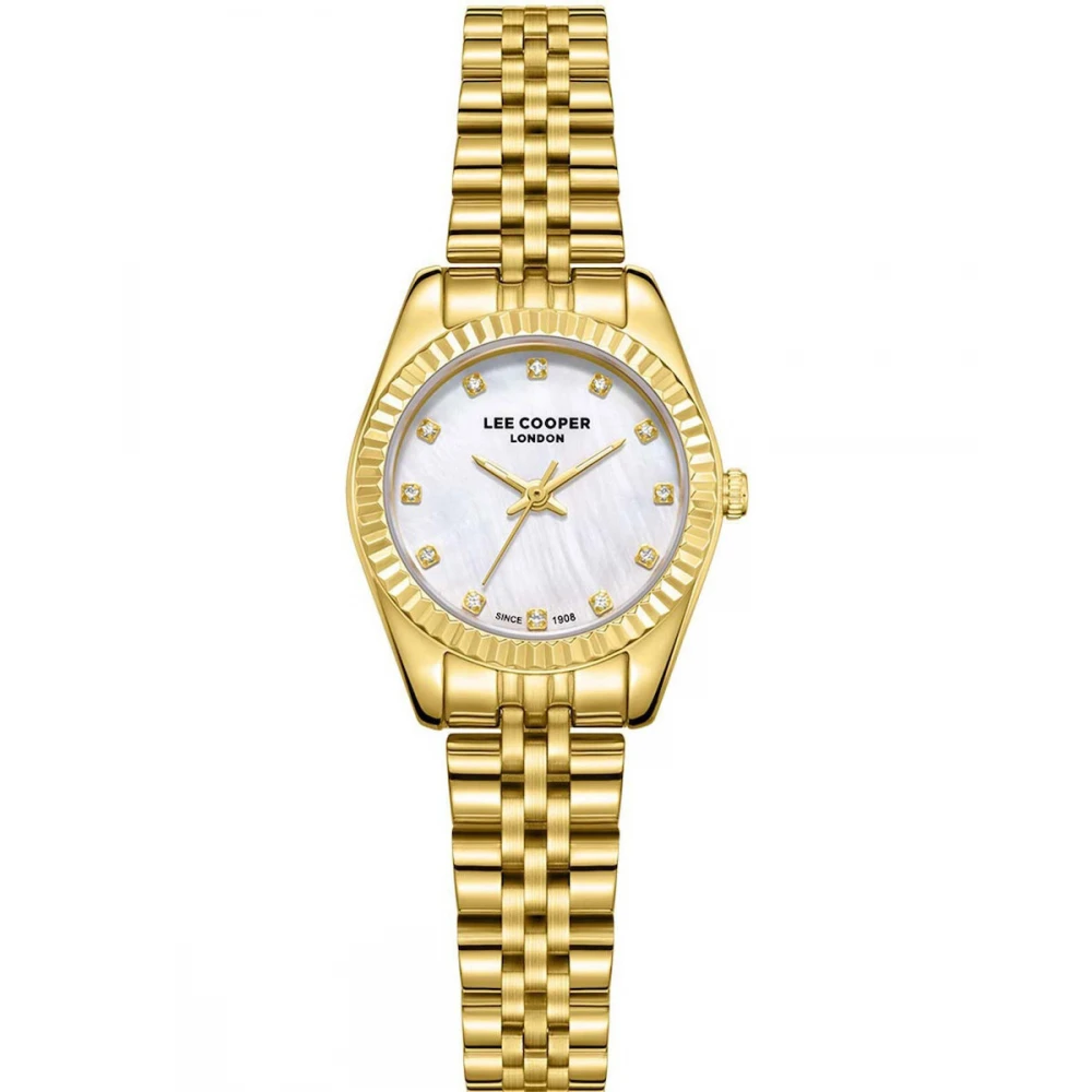 LEE COOPER Crystals με Χρυσό Μπρασελέ από Super-Metal LC08243.120