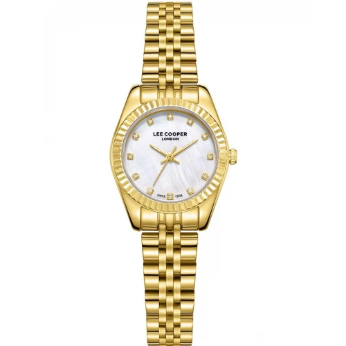 LEE COOPER Crystals με Χρυσό Μπρασελέ από Super-Metal LC08243.120