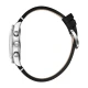 LEE COOPER Dual-Time Με Μαύρο Δερμάτινο Λουράκι LC08260.351