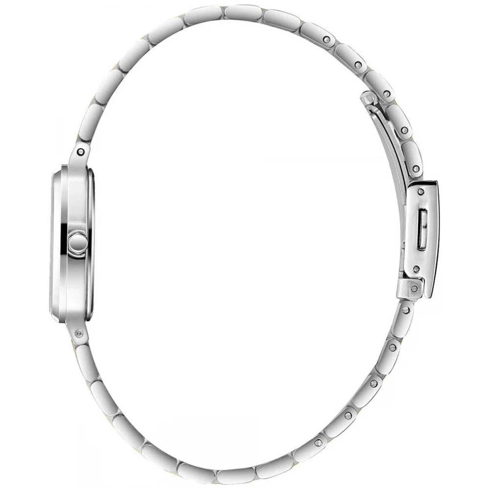 LEE COOPER Crystals με Μπρασελέ Δύο Τόνων από Super-Metal και Ζιργκόν LC08266.220