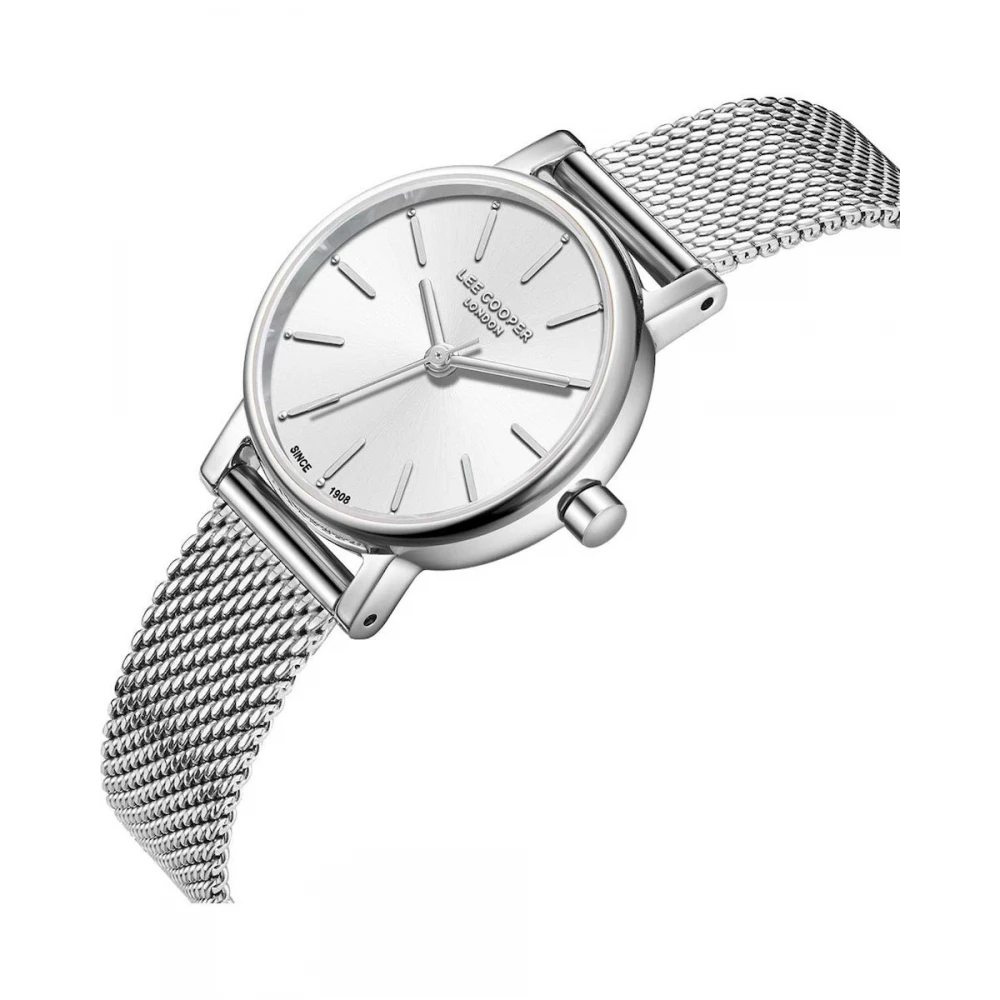 LEE COOPER Ladies με Ασημί Μπρασελέ από Super-Metal LC08292.330