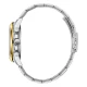 LEE COOPER Dual-Time Με Ασημί Μπρασελέ από Super-Metal LC08305.210