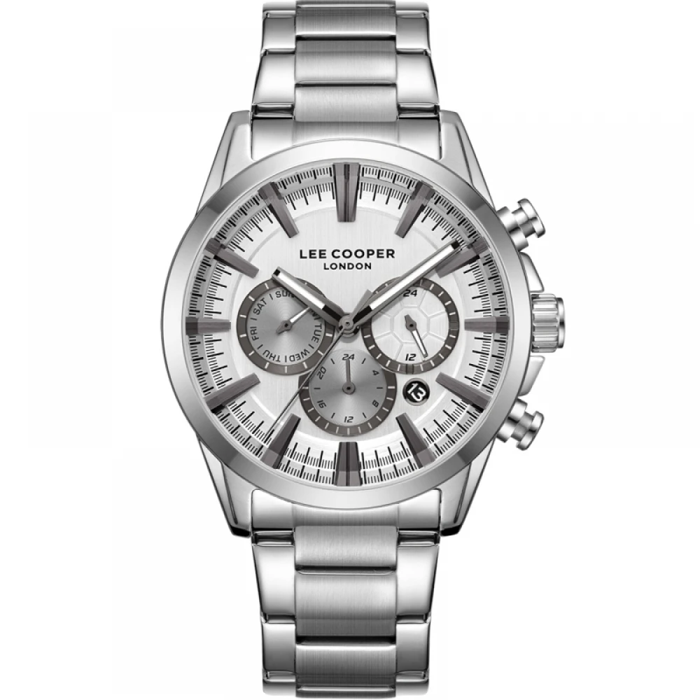 LEE COOPER Multifunction Με Ασημί Μπρασελέ από Super-Metal LC08305.330