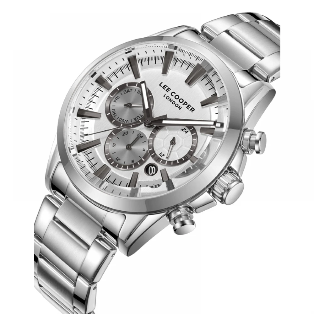 LEE COOPER Multifunction Με Ασημί Μπρασελέ από Super-Metal LC08305.330