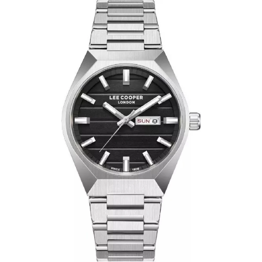 LEE COOPER Men's Με Ασημί Μπρασελέ από Super-Metal LC08363.350