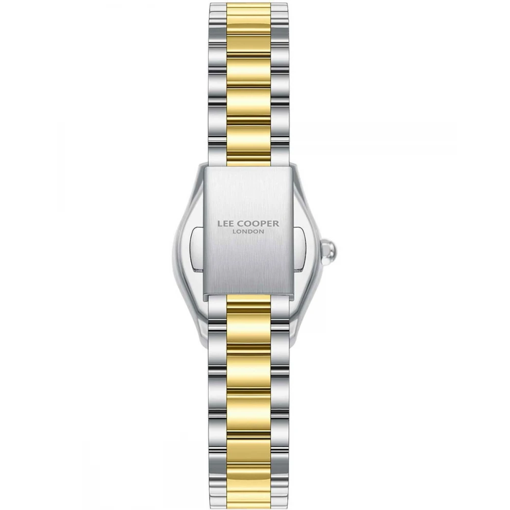 LEE COOPER Crystals με Μπρασελέ Δύο Τόνων από Super-Metal και Ζιργκόν LC08391.230