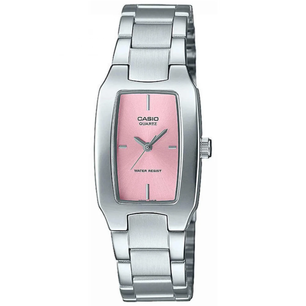 CASIO Timeless με Ασημί Ανοξείδωτο Ατσάλι LTP-1165PA-4CEF