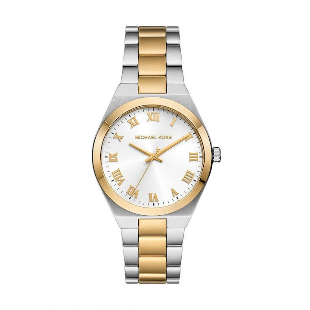Michael KORS Lennox με Μπρασελέ από Ανοξείδωτο Ατσάλι δύο τόνων MK7464