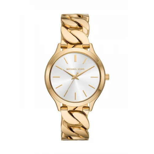 MICHAEL KORS Runaway, Με Χρυσό μπρασελέ από Ανοξείδωτο Ατσάλι MK7472