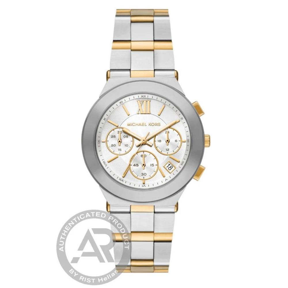 MICHAEL KORS Billie Χρονογράφος με Μπρασελέ Δύο Τόνων από Ανοξείδωτο Ατσάλι MK7605