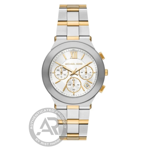 MICHAEL KORS Billie Χρονογράφος με Μπρασελέ Δύο Τόνων από Ανοξείδωτο Ατσάλι MK7605