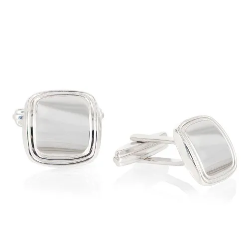 TRIANTOS Μανικετόκουμπα από 925 Ασήμι MNTR1025