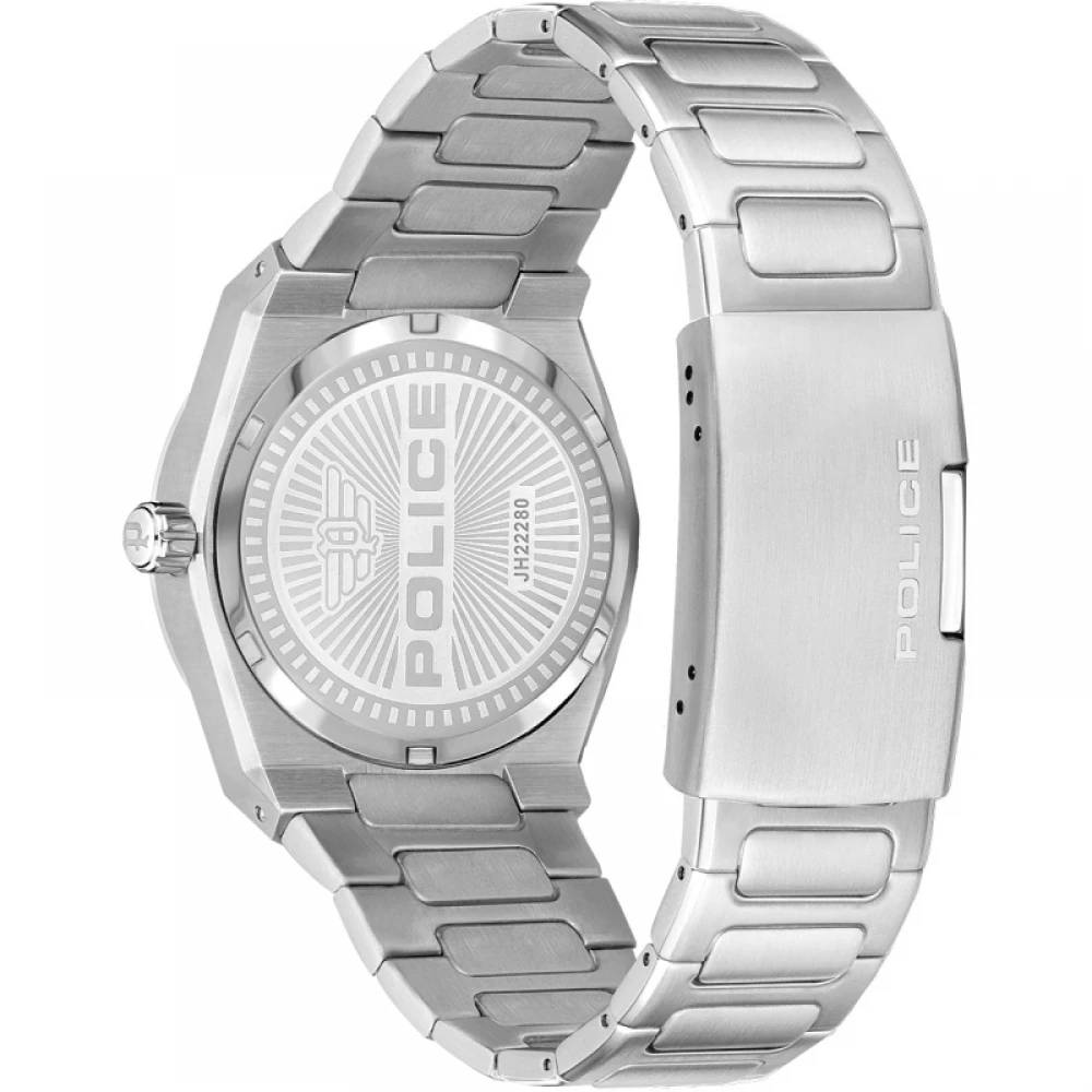 POLICE Ofset Με Ασημί Μπρασελέ από Ανοξείδωτο Ατσάλι PEWJH2228008