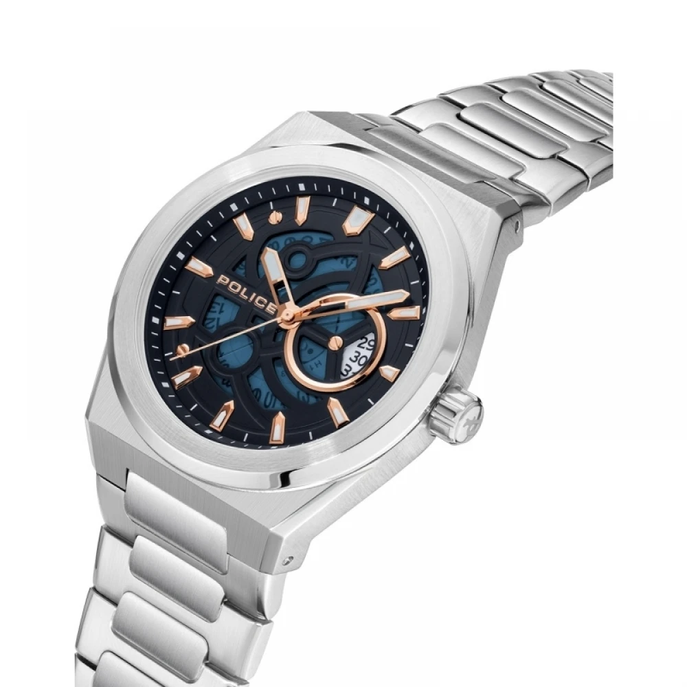 POLICE Ofset Με Ασημί Μπρασελέ από Ανοξείδωτο Ατσάλι PEWJH2228008