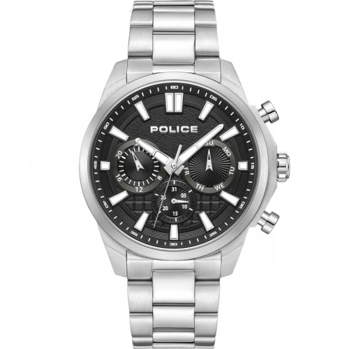 POLICE RANGY με Ασημί Μπρασελέ από Ανοξείδωτο Ατσάλι PEWJK0021001M