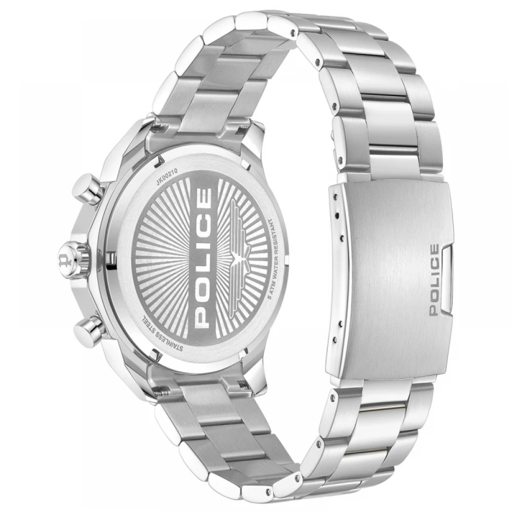POLICE RANGY με Ασημί Μπρασελέ από Ανοξείδωτο Ατσάλι PEWJK0021001M