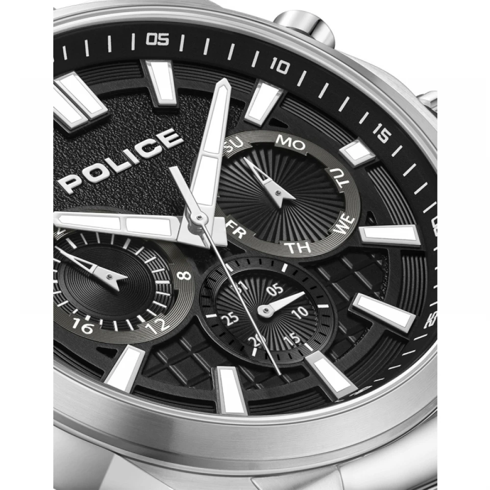 POLICE RANGY με Ασημί Μπρασελέ από Ανοξείδωτο Ατσάλι PEWJK0021001M