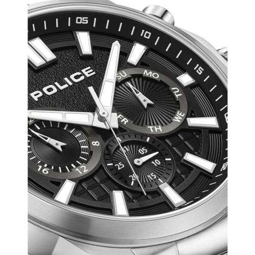 POLICE RANGY με Ασημί Μπρασελέ από Ανοξείδωτο Ατσάλι PEWJK0021001M