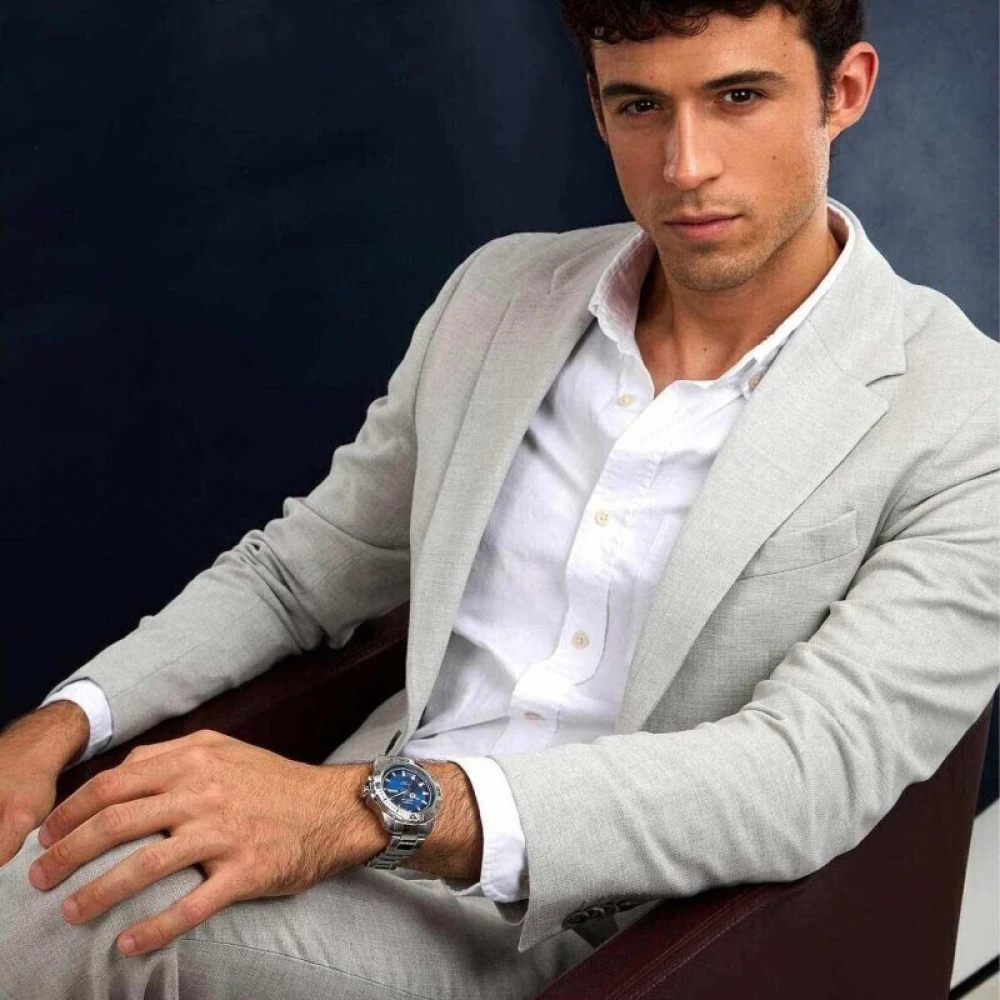 SECTOR Legend Αυτόματο με Ασημί Μπρασελέ από Ανοξείδωτο Ατσάλι R3223135001