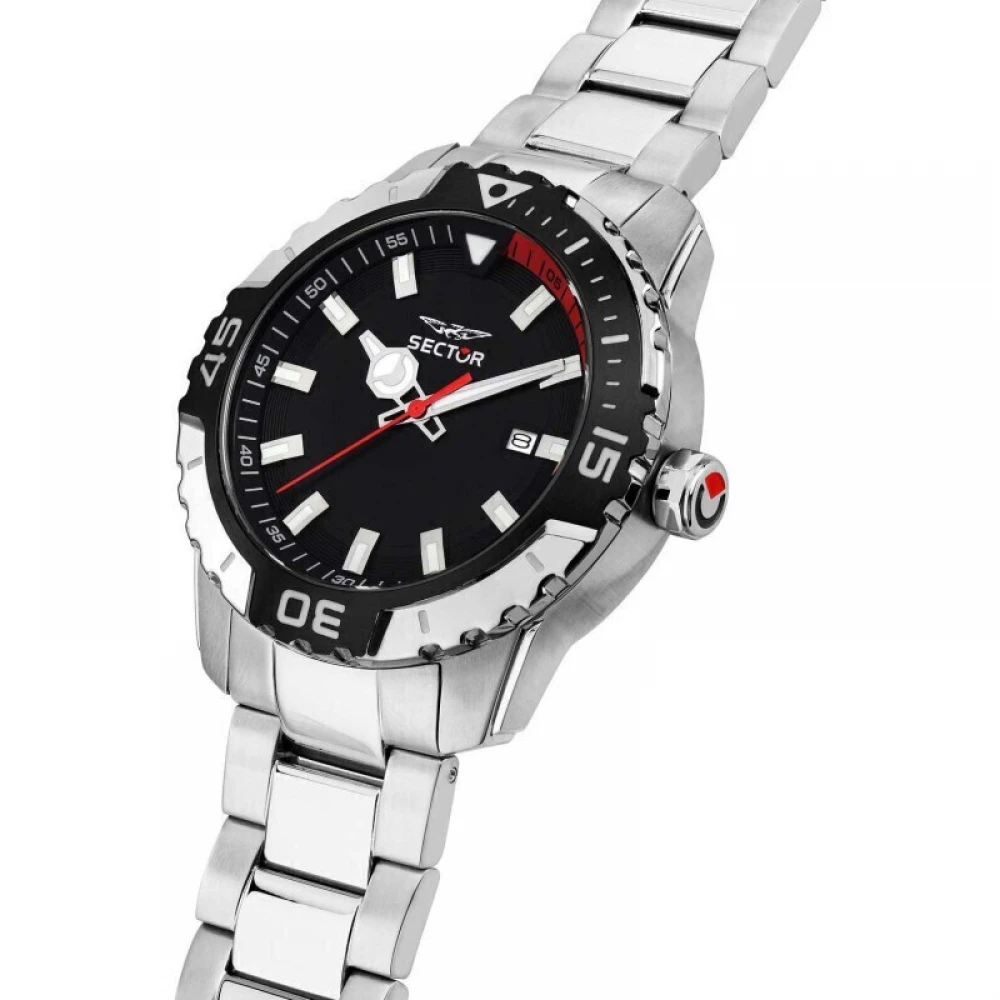 SECTOR Legend με Ασημί Μπρασελέ από Ανοξείδωτο Ατσάλι R3253135001
