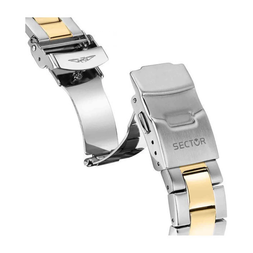 SECTOR 230 Χρονογράφος Με Μπρασελέ Δύο Τόνων από Ανοξείδωτο Ατσάλι R3273661047