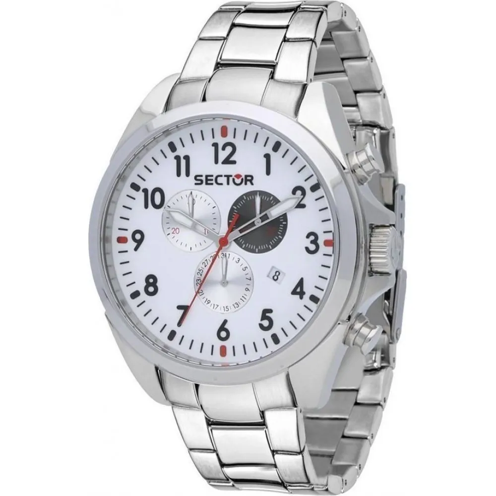 SECTOR 180 Multifunction Stainless Steel Bracelet R3273690010