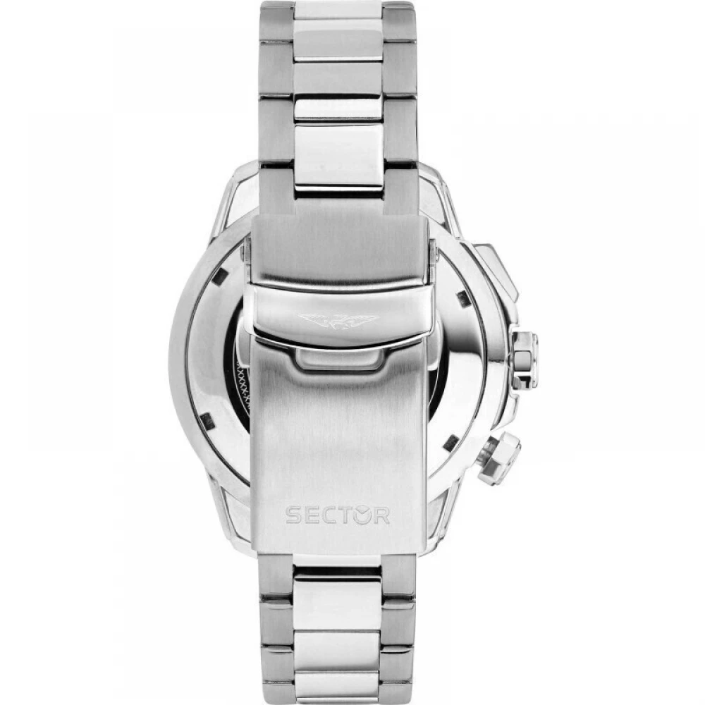 SECTOR Legend με Ασημί Μπρασελέ από Ανοξείδωτο Ατσάλι R3273735001