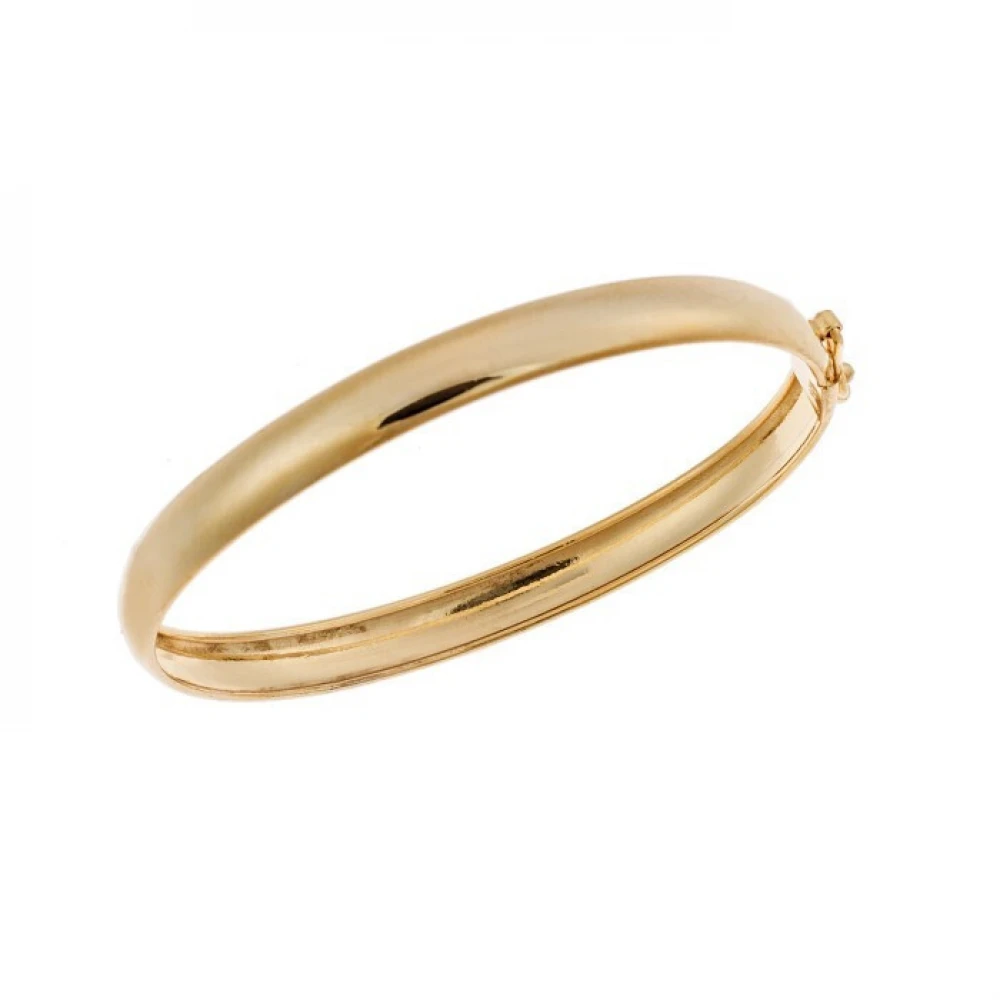 SENZA Βραχιόλι επιχρυσωμένο ασήμι 925, Χειροπέδα SSR3712GD