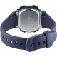 CASIO Collection με Μπλε Λουράκι από Καουτσούκ W-212H-2AVES