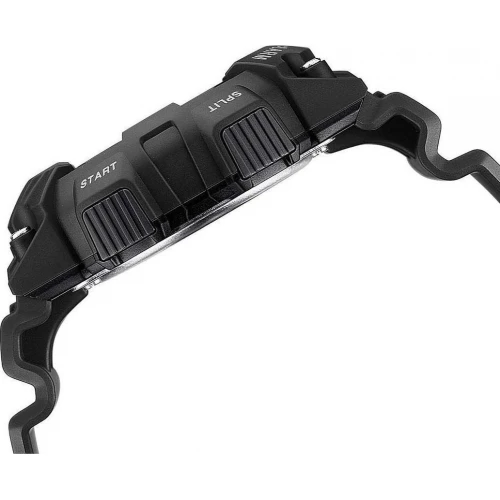 CASIO Collection με Μαύρο Λουράκι από Καουτσούκ W-735-H-1BVEF