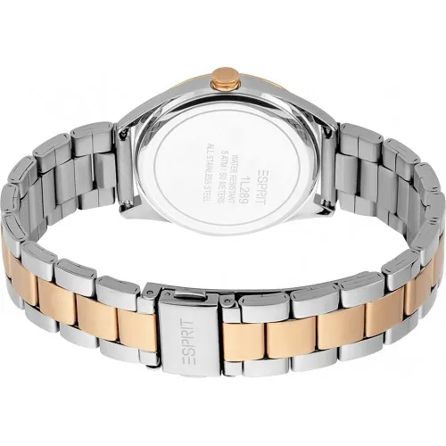 ESPRIT Aubrey Two Tone Set Watch Stainless Steel Bracelet ES1L289M0095