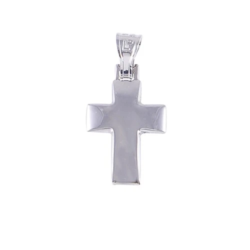 14K Λευκόχρυσος Σταυρός ST5029O