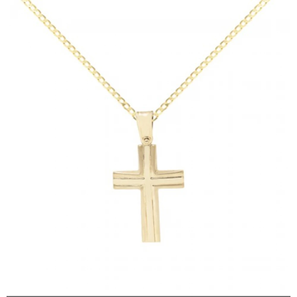14K Χρυσός Σταυρός 026465F