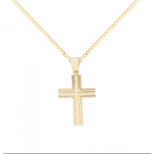 14K Χρυσός Σταυρός 026465F