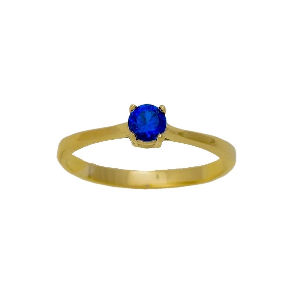 14K Χρυσό Δαχτυλίδι με Ζιργκόν 0331K11