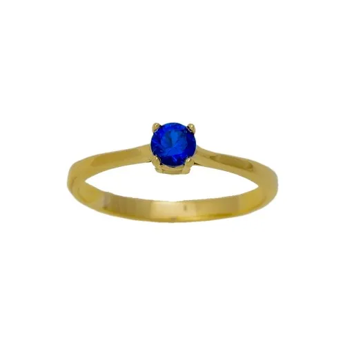 14K Χρυσό Δαχτυλίδι με Ζιργκόν 0331K11