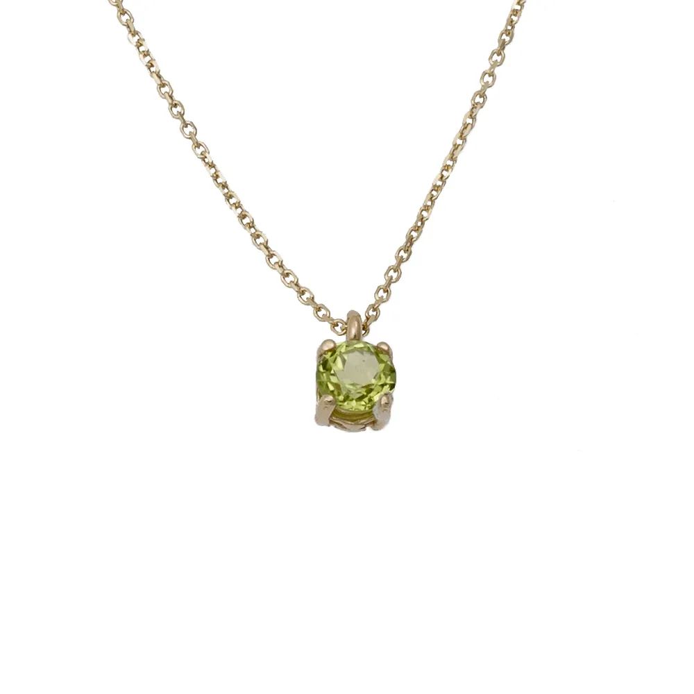 14K Χρυσό Κολιέ Με Περίδοτο 0989PER