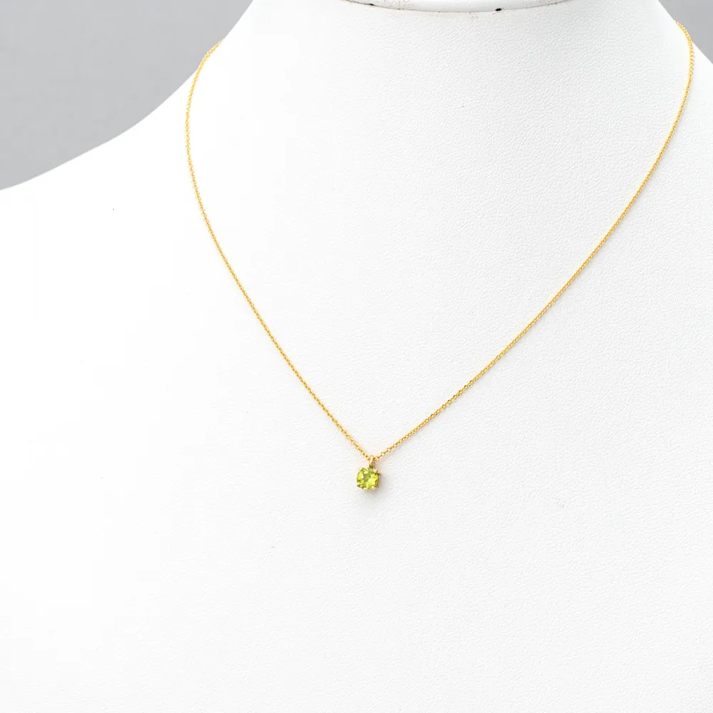 14K Χρυσό Κολιέ Με Περίδοτο 0989PER