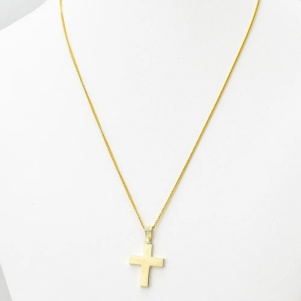 14K Χρυσός Σταυρός 1.2.1224G