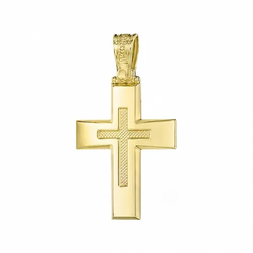 14K Χρυσός Σταυρός 1.7.1027T