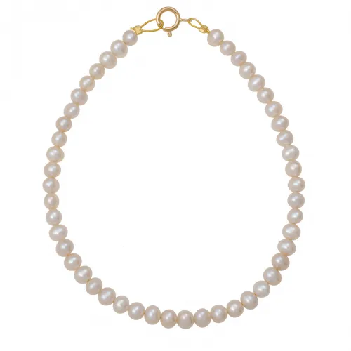 14Κ Χρυσό Βραχιόλι με Μαργαριτάρια Fresh Water Pearl 1100055280