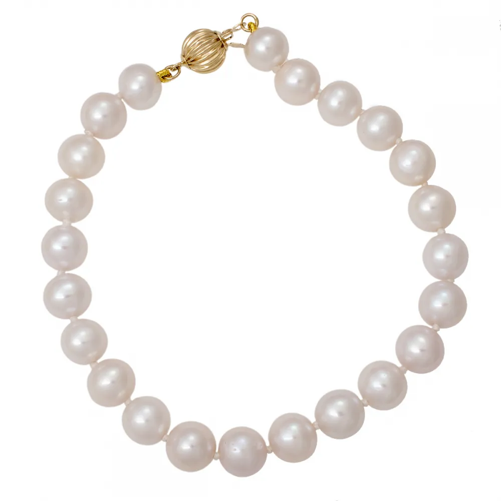14Κ Χρυσό Βραχιόλι με Μαργαριτάρια Fresh Water Pearl 1130090517