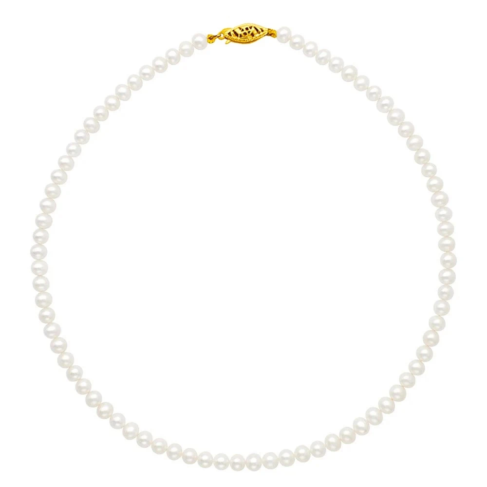 14Κ Χρυσό Κολιέ με Μαργαριτάρια Fresh Water Pearl 1100128140