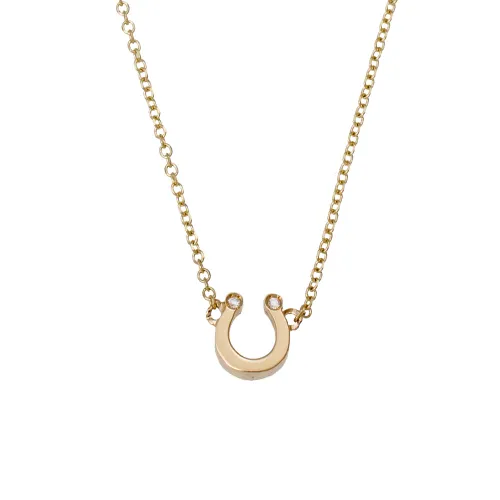 18K Χρυσό Κολιέ "Πέταλο" με Διαμάντια 11538BR