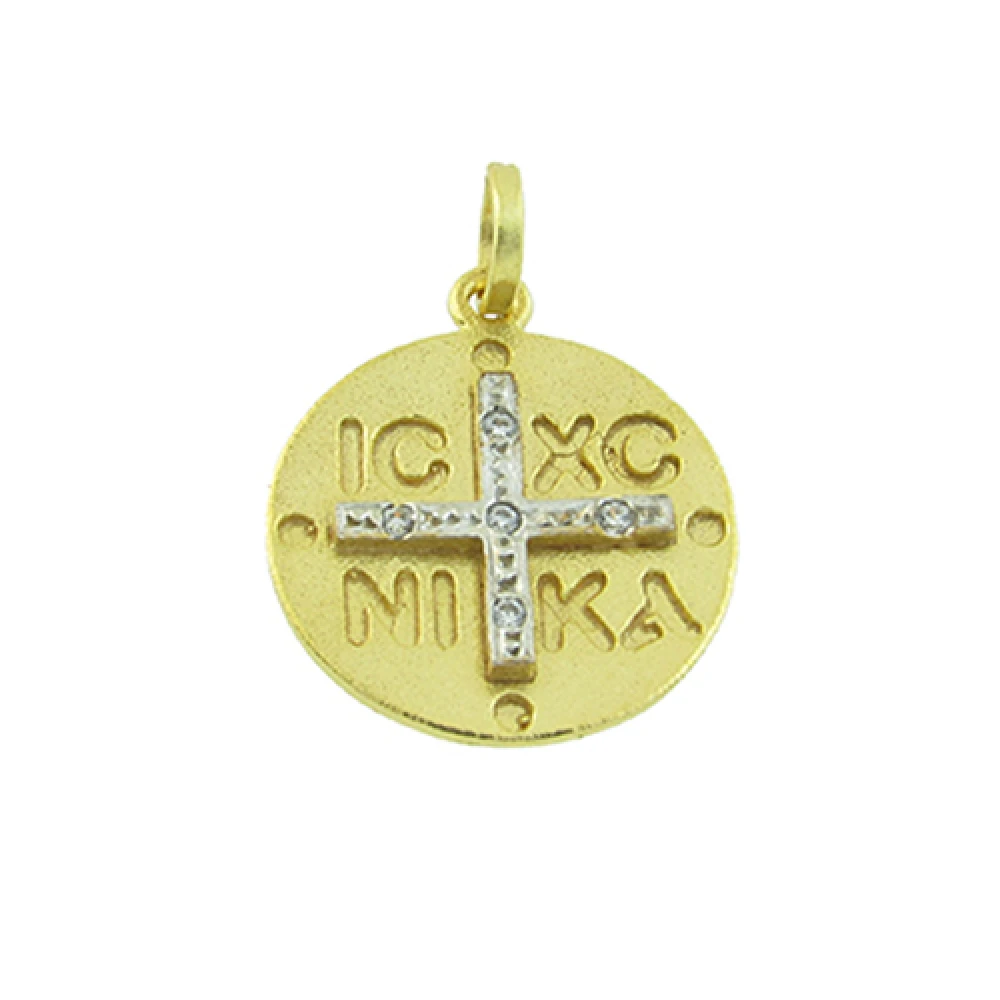 14K, Χρυσό Κωνσταντινάτο, με Ζιργκόν 1366GL