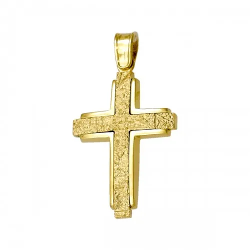 14K Χρυσός Σταυρός 1473K2