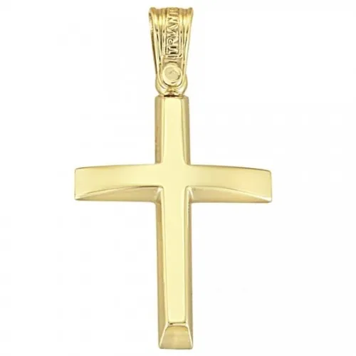 14K Χρυσός Σταυρός 1.7.1008