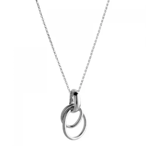 VOGUE 925 Ασήμι Κολιέ με Κρίκους 20170124403