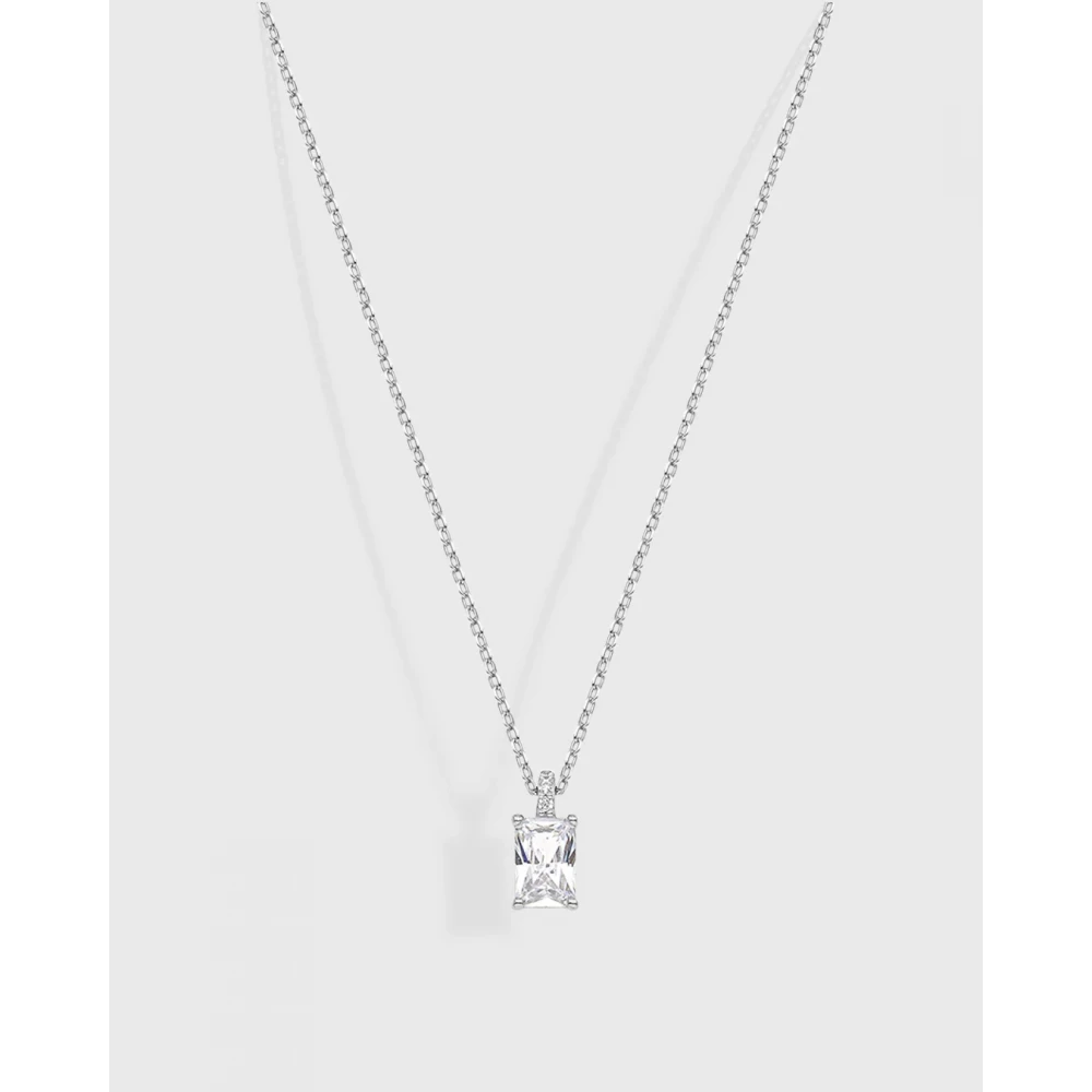 VOGUE 925 Ασήμι Κολιέ με ζιργκόν, 20171580413